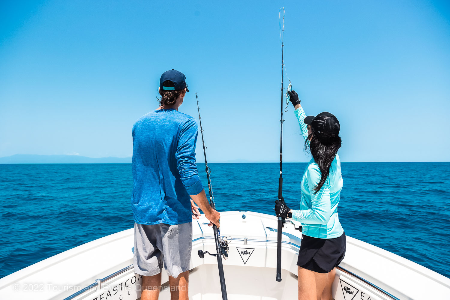 Lure fishing on the Great Barrier Reef  – Australia - © Tourism and Events Queensland