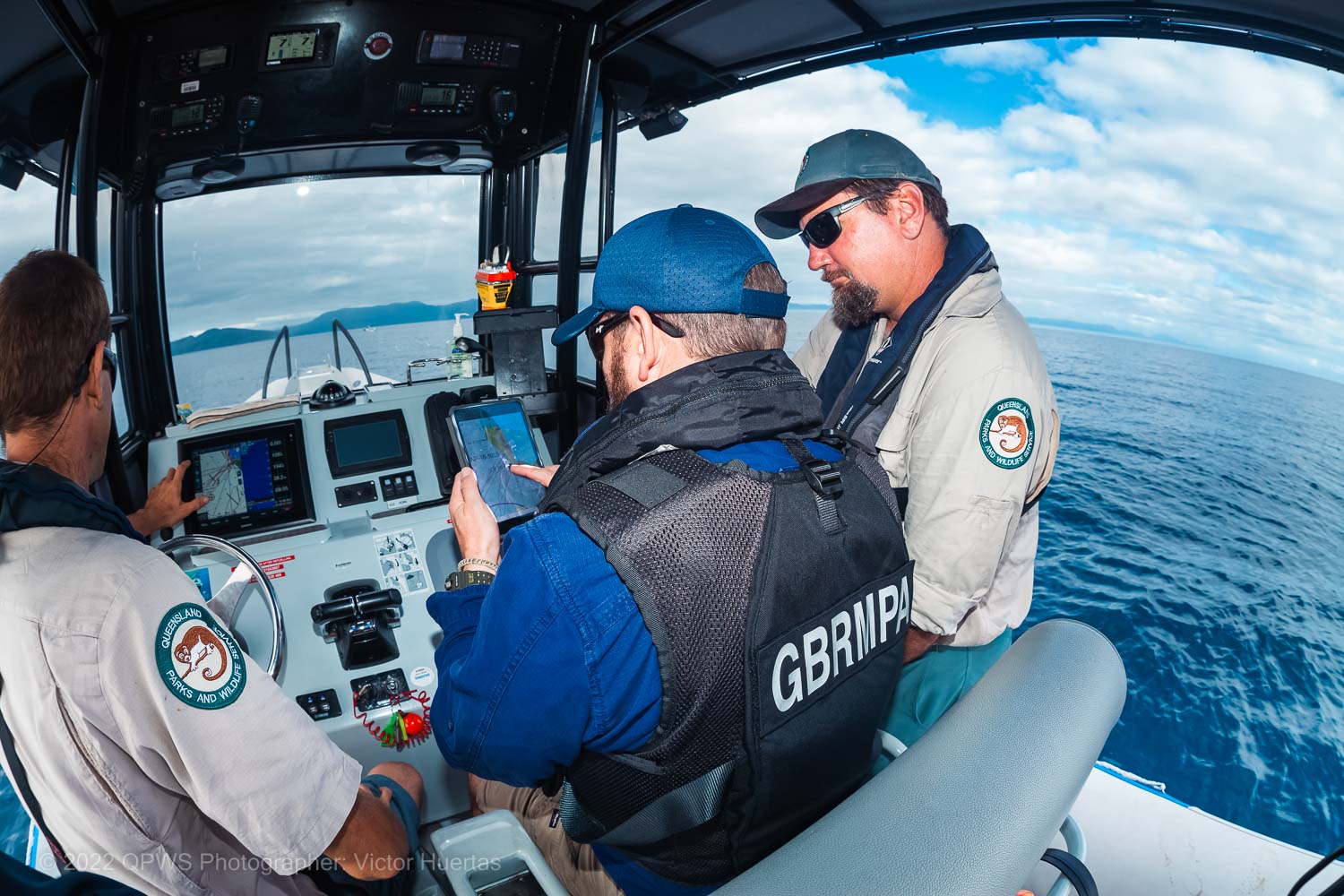 Compliance and zoning check – Australia - © QPWS - Photographer: Victor Huertas