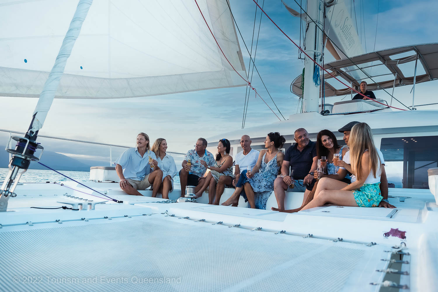 Luxury cruise on the Reef