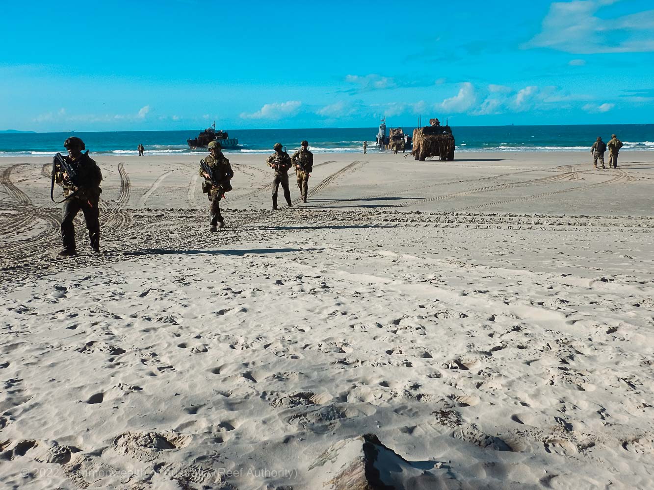 Talisman Sabre Exercise - Shoal Water Bay - Commonwealth of Australia (Reef Authority)