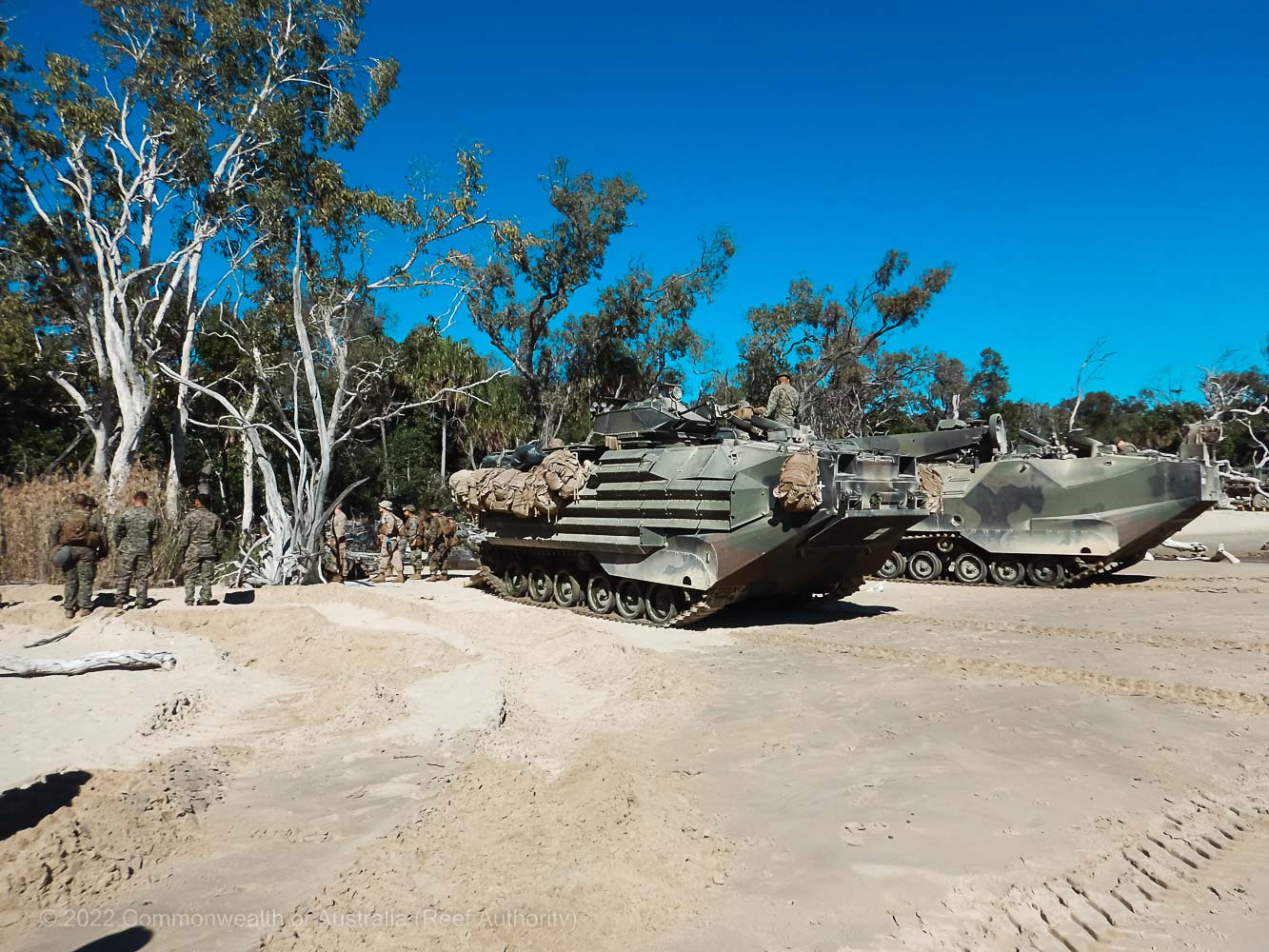 Talisman Sabre Exercise - Shoal Water Bay - Commonwealth of Australia (Reef Authority)