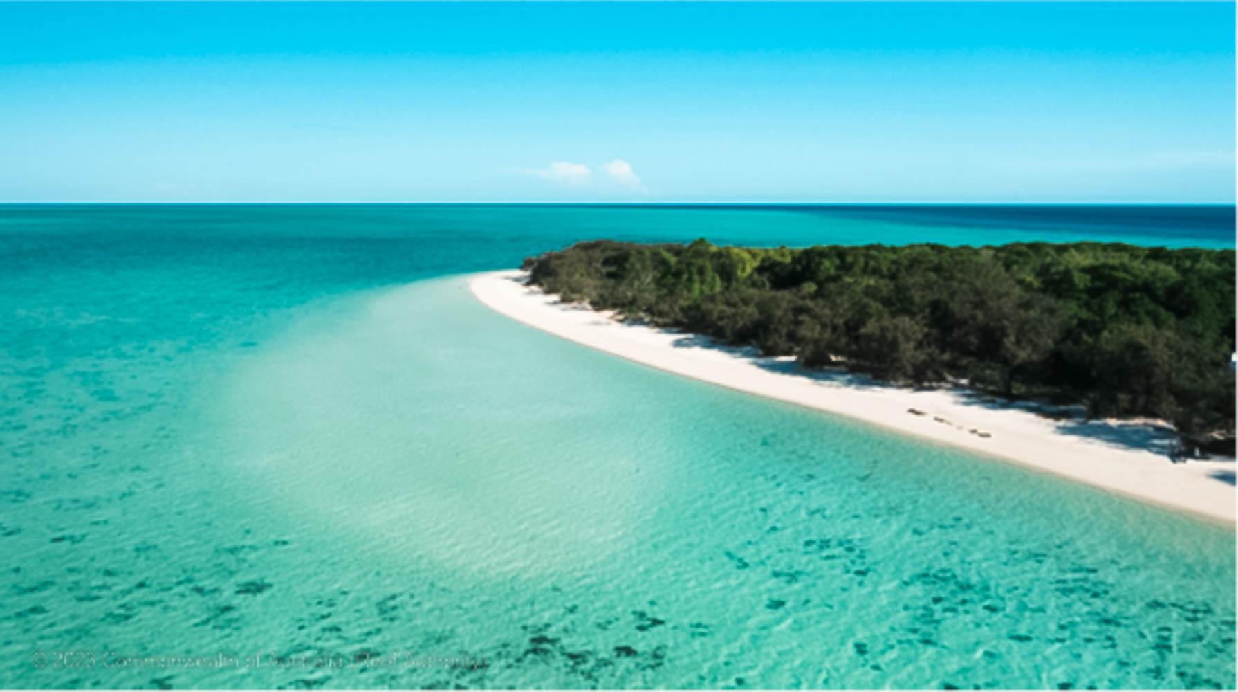Island on the Great Barrier Reef Marine Park, Queensland, Australia