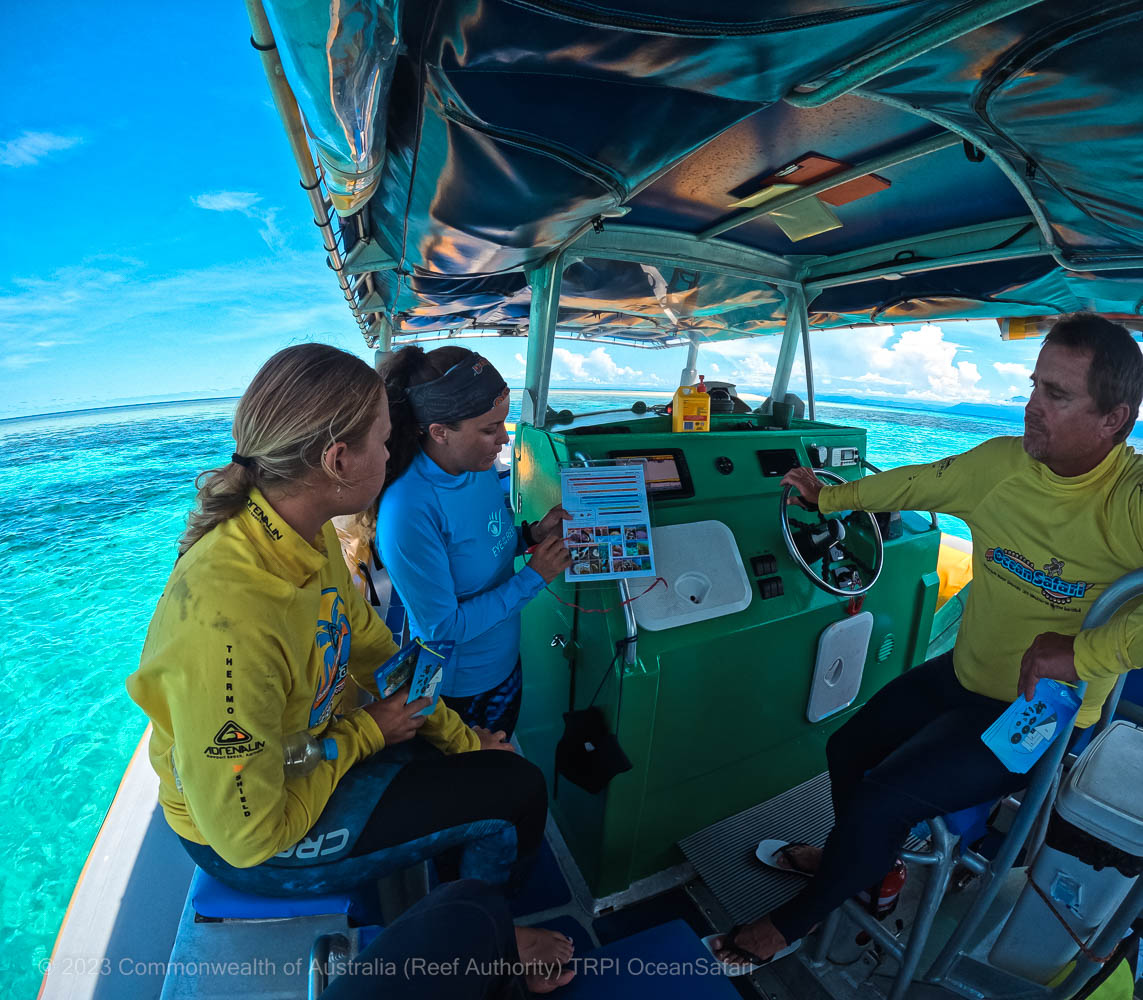 © Commonwealth of Australia - Reef Authority -Tourism Reef Protection Initiative - Ocean-Safari-Crew-training