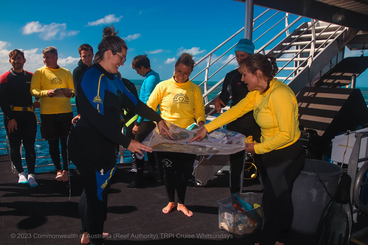 Tourism Reef Protection Initiative - Hardy Reef - Reefworld pontoon - Cookie Disc education version