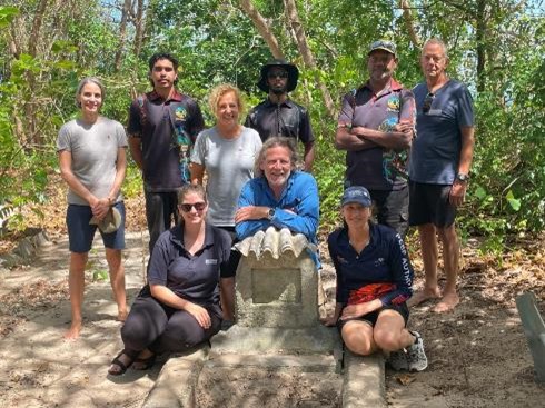 Second excavation project team
