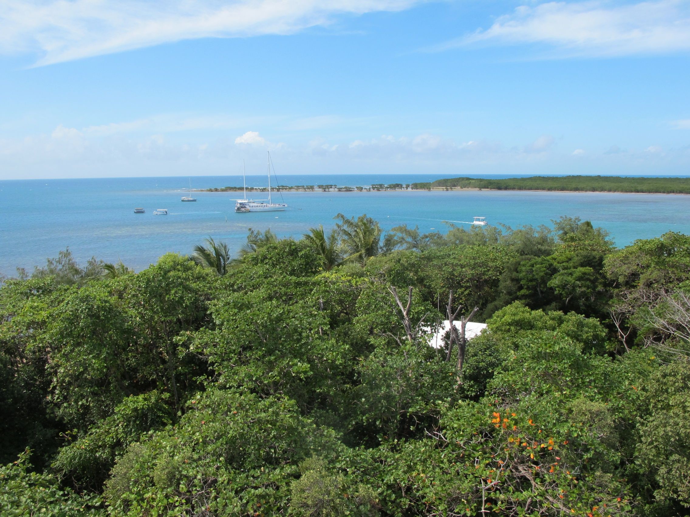 High shot of Low Isles