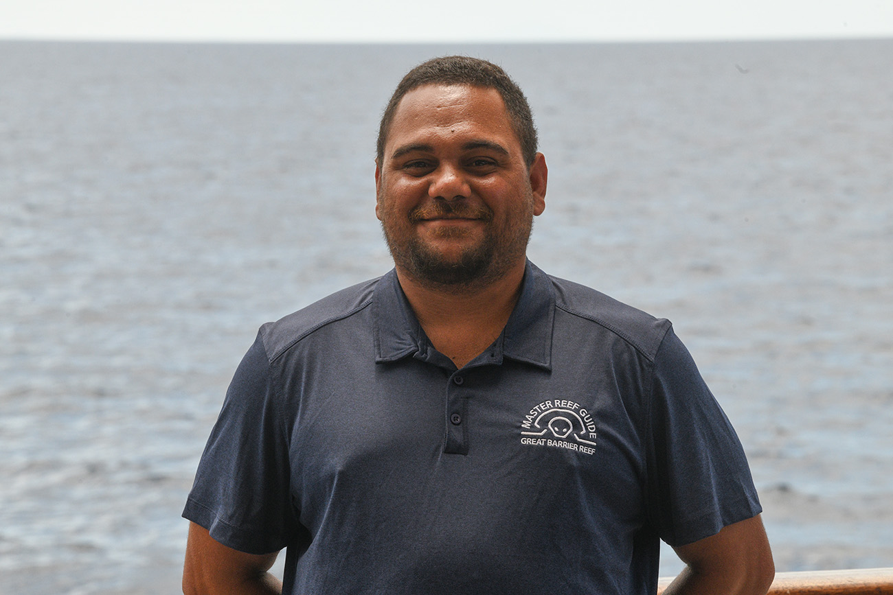 Master Reef Guide Dustin