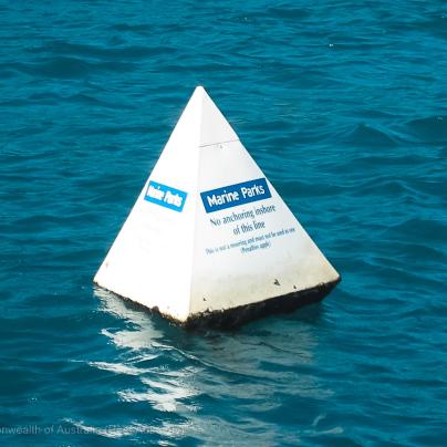 Reef Protection Marker - Commonwealth of Australia (Reef Authority)