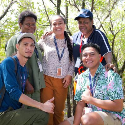 Delegates from the Pacific Coral Reef Collective