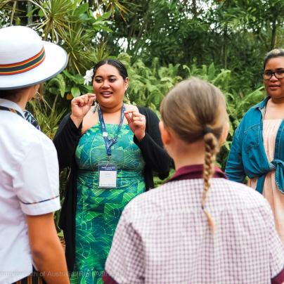 Pacific Coral Reef Collective and Reef Guardian School students