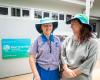 Lucy McLennan with Mrs de Jongh from St Joseph's Catholic School