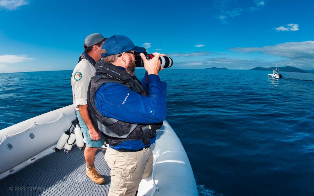 Compliance and zoning check with the Reef Authority and Queensland Parks and Wildlife Service – Australia - © QPWS - Photographer: Victor Huertas