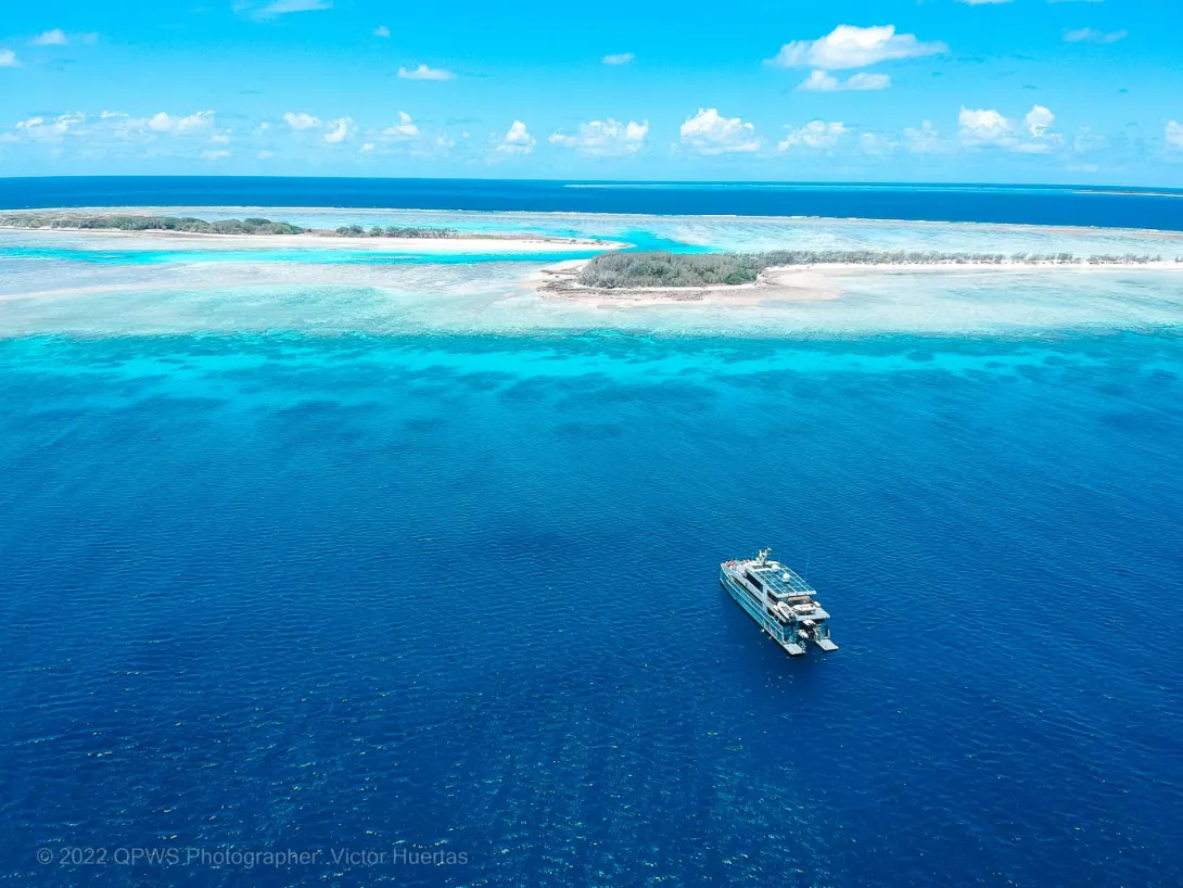 Reef Ranger on the Great Barrier Reef – Australia - © QPWS - Photographer: Victor Huertas