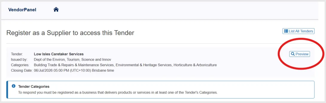 Vendor Panel Screenshot